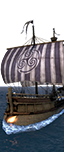 Castled Dromon Warship - Elite Byzantine Heavy Marines