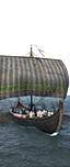 Długi okręt skeid - Wandalscy maruderzy z łukami