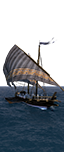 Dromonarion Avcı Gemisi - Sasani Yaycı Denizcileri