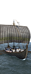 Skeid-Langschiff - Alanische Marodeure mit Bogen