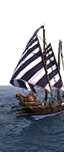 Dromonarion s řeckým ohněm - Saští lehcí námořníci