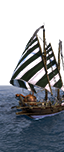 Dromonarion s řeckým ohněm - Germánští lehcí lodníci