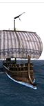 Пиратская либурна - Западные моряки с баллистами