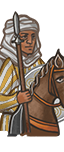 Leichte Kavallerie der Berber