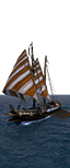 Galera dromonowa - Andaluzyjscy marynarze