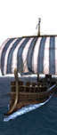 Towered Liburnian Warship - Chosen Slavic Boatmen