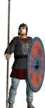 Comitatensis s kopím