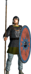 Comitatensis s kopím