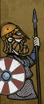 Hersirs armés de lances