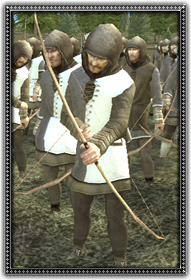 Retinue Mercenary Longbowmen 僱傭長弓兵