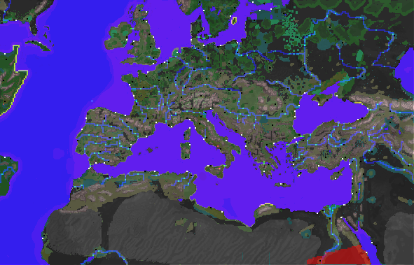 Medieval 2 total war world map