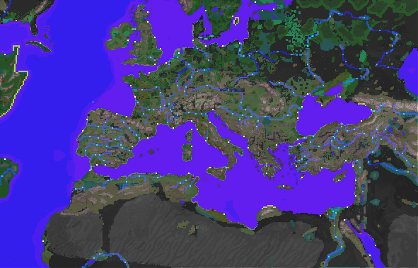 Choice a Region, Scrolling mouse to zoom
