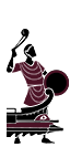 Geschoss-Trieren - Steinschleuderer