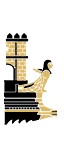 Ciężka oktera z wieżą - Piechota egipska
