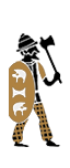 Infantería con hacha gala