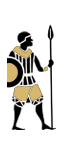 Kuschitische Sklaven-Speerkämpfer