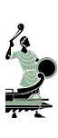 Geschoss-Trieren - Steinschleuderer