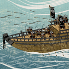 Střední pirátská loď