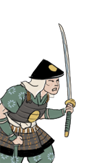 Ashigaru Ikko Ikki con spada lunga