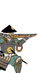 Ashigaru Fusil à mèche