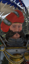 General (Schlachtross mit Rossharnisch)
