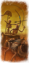 Carruagens de Arqueiros Esqueletos